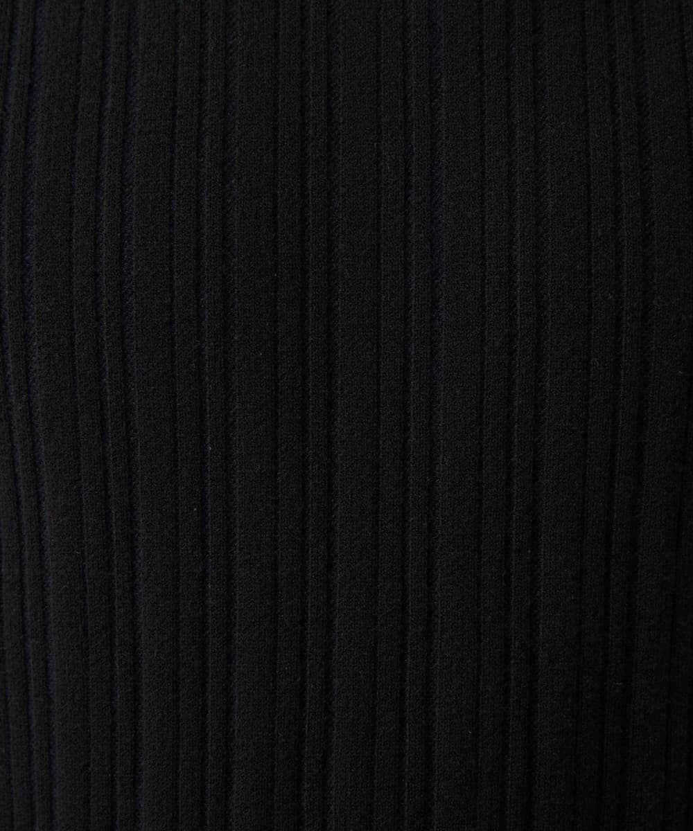 MKFAD63099 MK MICHEL KLEIN HOMME(MKミッシェルクランオム) クルーネックニット / ランダムタックストライプ ネイビー