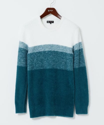 MKFAF25095 MK MICHEL KLEIN HOMME プルオーバーニット / フェザーヤーン