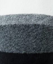 MKFAF25095 MK MICHEL KLEIN HOMME(MKミッシェルクランオム) プルオーバーニット / フェザーヤーン ブラック