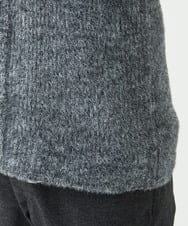 MKFAF26130 MK MICHEL KLEIN HOMME(MKミッシェルクランオム) ショールカラーニット / フェザーヤーン グレー