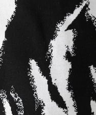 MKFAF85090 MK MICHEL KLEIN HOMME(MKミッシェルクランオム) 【リラックスシルエット/洗える】ジャガードニット ブラック