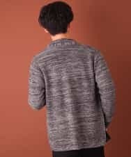 MKFAL01095 MK MICHEL KLEIN HOMME(MKミッシェルクランオム) ロングカーディガン／トッパーカーディガン グレー
