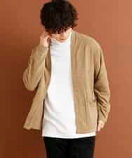 MKFAR10080 MK MICHEL KLEIN HOMME(MKミッシェルクランオム) モールカーディガン ブラウン