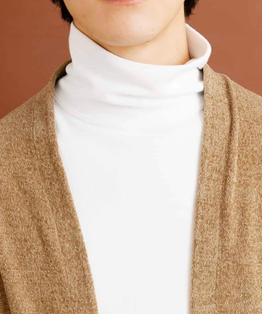 MKFAR10080 MK MICHEL KLEIN HOMME(MKミッシェルクランオム) モールカーディガン ブラウン
