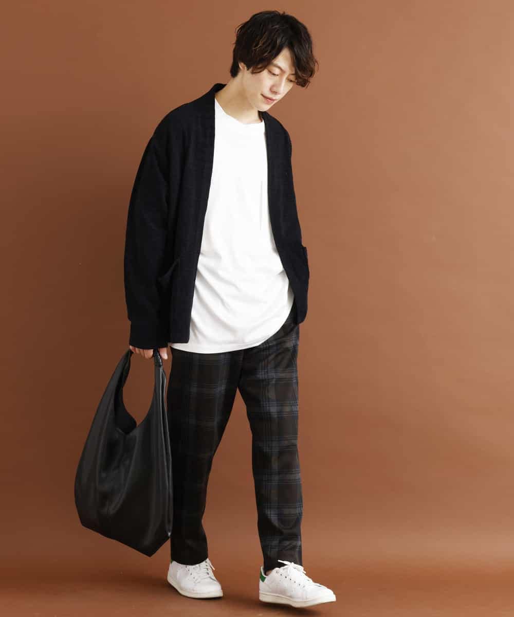 MKFAR10080 MK MICHEL KLEIN HOMME(MKミッシェルクランオム) モールカーディガン ブラック