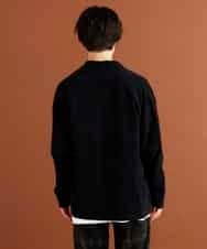 MKFAR10080 MK MICHEL KLEIN HOMME(MKミッシェルクランオム) モールカーディガン ブラック
