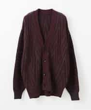 MKFAR26090 MK MICHEL KLEIN HOMME(MKミッシェルクランオム) カーディガン ボルドー
