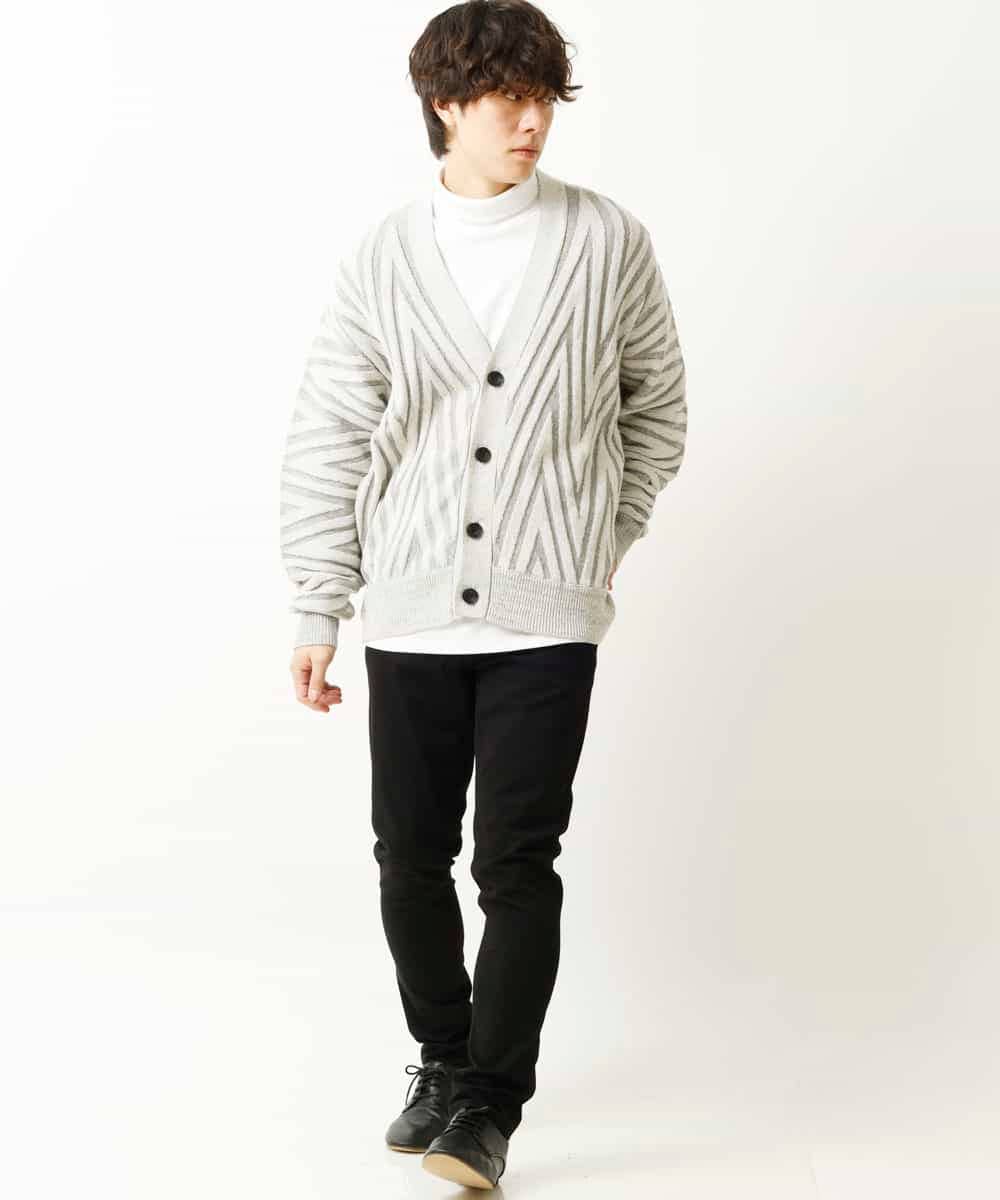 MKFAR26090 MK MICHEL KLEIN HOMME(MKミッシェルクランオム) カーディガン ホワイト