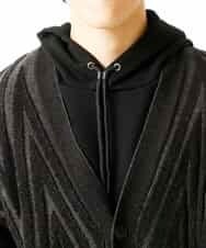 MKFAR26090 MK MICHEL KLEIN HOMME(MKミッシェルクランオム) カーディガン ブラック
