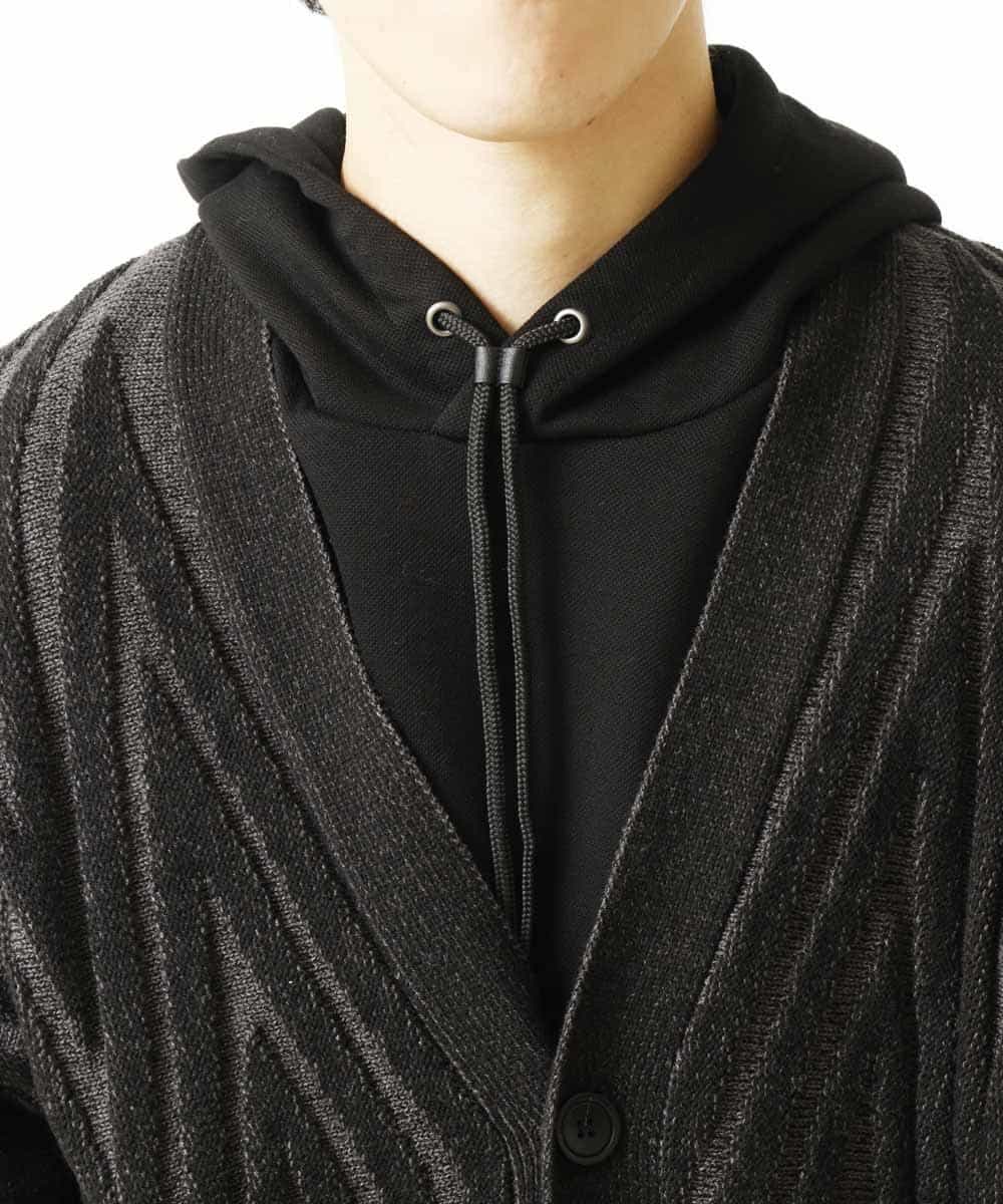 MKFAR26090 MK MICHEL KLEIN HOMME(MKミッシェルクランオム) カーディガン ブラック