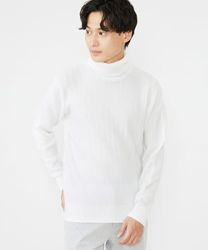 MKFAV26080 MK MICHEL KLEIN HOMME 【WEB限定】ベーシックタートルネックニット