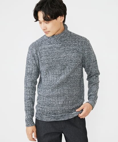 MKFAV26080 MK MICHEL KLEIN HOMME 【WEB限定】ベーシックタートルネックニット