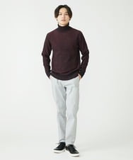 MKFAV61099 MK MICHEL KLEIN HOMME(MKミッシェルクランオム) タートルネックニット  パープル(77)