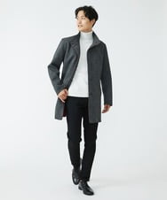 MKFAV61099 MK MICHEL KLEIN HOMME(MKミッシェルクランオム) タートルネックニット  ライトグレー(91)