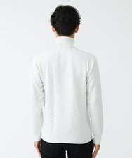 MKFAV61099 MK MICHEL KLEIN HOMME(MKミッシェルクランオム) タートルネックニット  ライトグレー(91)