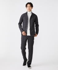 MKFAV61099 MK MICHEL KLEIN HOMME(MKミッシェルクランオム) タートルネックニット  ライトグレー(91)