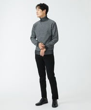 MKFAV61099 MK MICHEL KLEIN HOMME(MKミッシェルクランオム) タートルネックニット  ダークグレー(93)