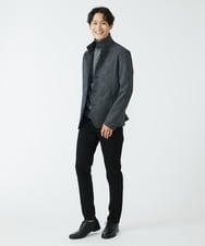 MKFAV61099 MK MICHEL KLEIN HOMME(MKミッシェルクランオム) タートルネックニット  ダークグレー(93)