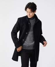 MKFAV61099 MK MICHEL KLEIN HOMME(MKミッシェルクランオム) タートルネックニット  ダークグレー(93)
