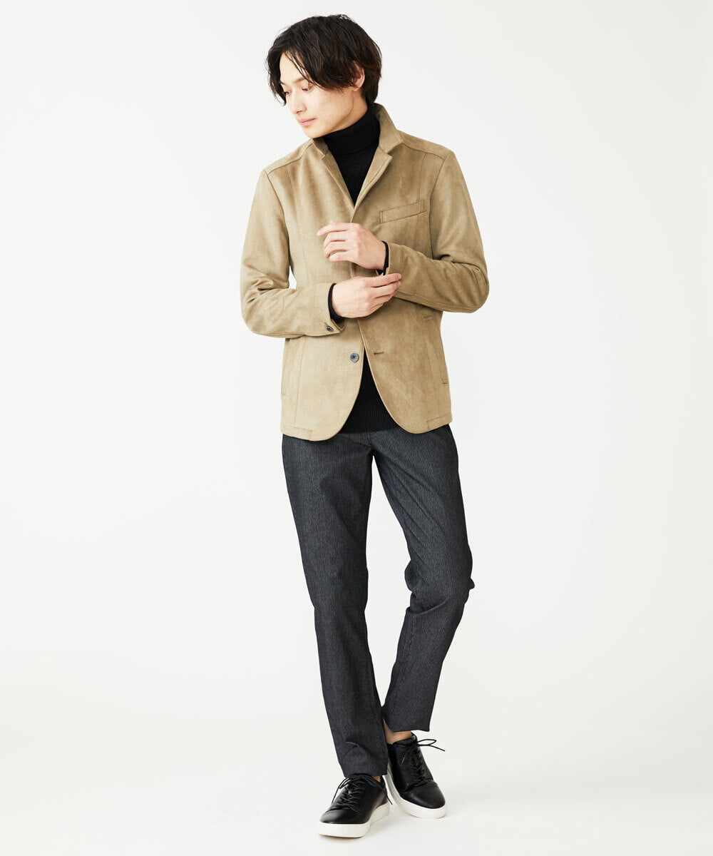 MKFAV61099 MK MICHEL KLEIN HOMME(MKミッシェルクランオム) タートルネックニット  ブラック(94)