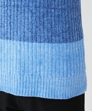 MKFAX21095 MK MICHEL KLEIN HOMME(MKミッシェルクランオム) モールグラデーションニット ネイビー(57)