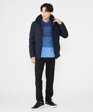 MKFAX21095 MK MICHEL KLEIN HOMME(MKミッシェルクランオム) モールグラデーションニット ネイビー(57)