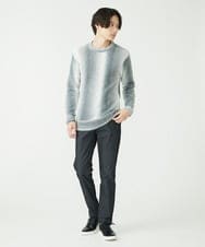 MKFAX58110 MK MICHEL KLEIN HOMME(MKミッシェルクランオム) ストライプグラデーションニット ブラック(94)
