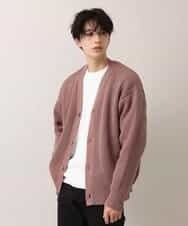 MKFCO10089 MK MICHEL KLEIN HOMME(MKミッシェルクランオム) バルーンシルエット / カーディガン ピンク