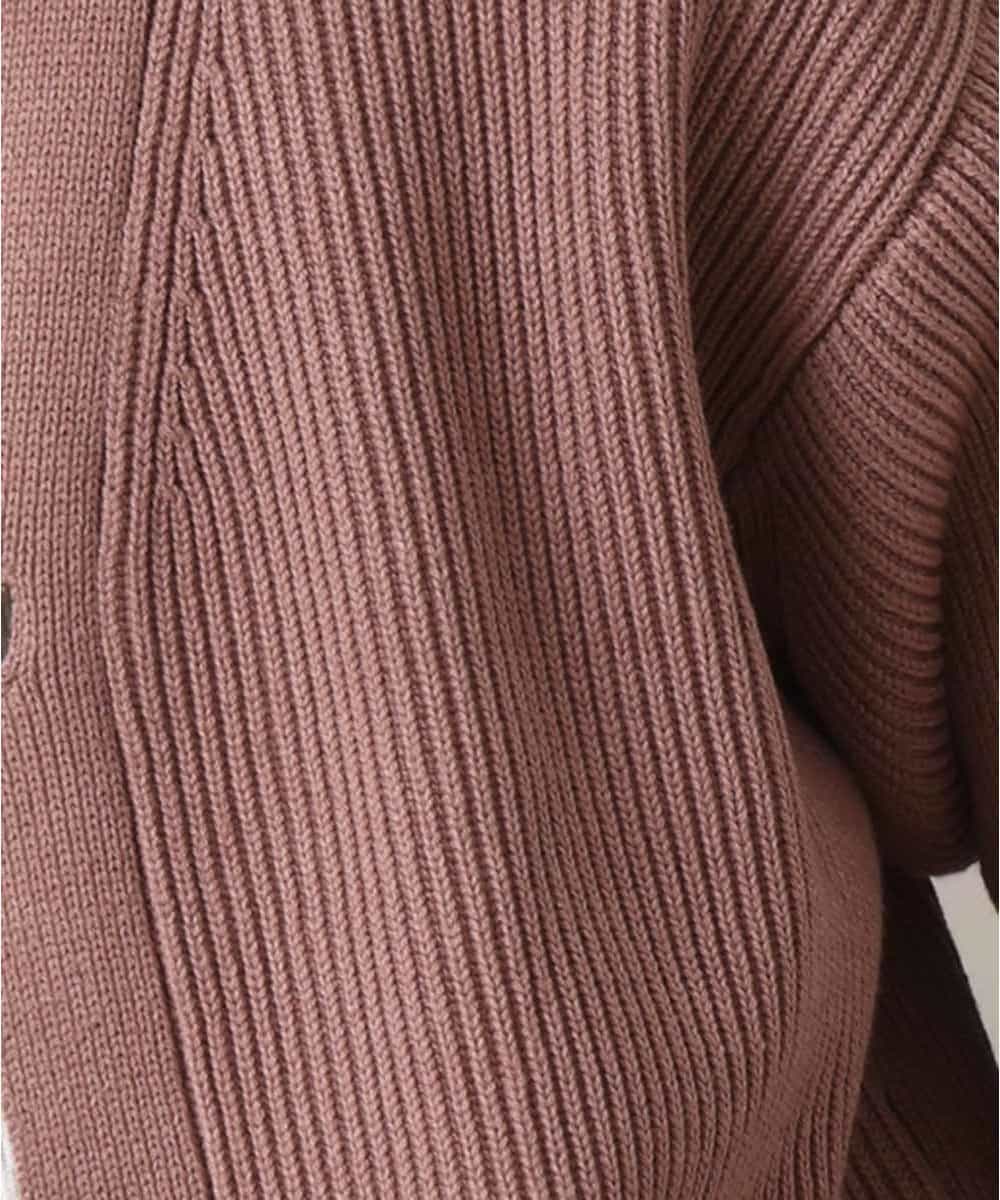 MKFCO10089 MK MICHEL KLEIN HOMME(MKミッシェルクランオム) バルーンシルエット / カーディガン ピンク