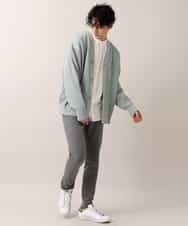 MKFCO10089 MK MICHEL KLEIN HOMME(MKミッシェルクランオム) バルーンシルエット / カーディガン グリーン