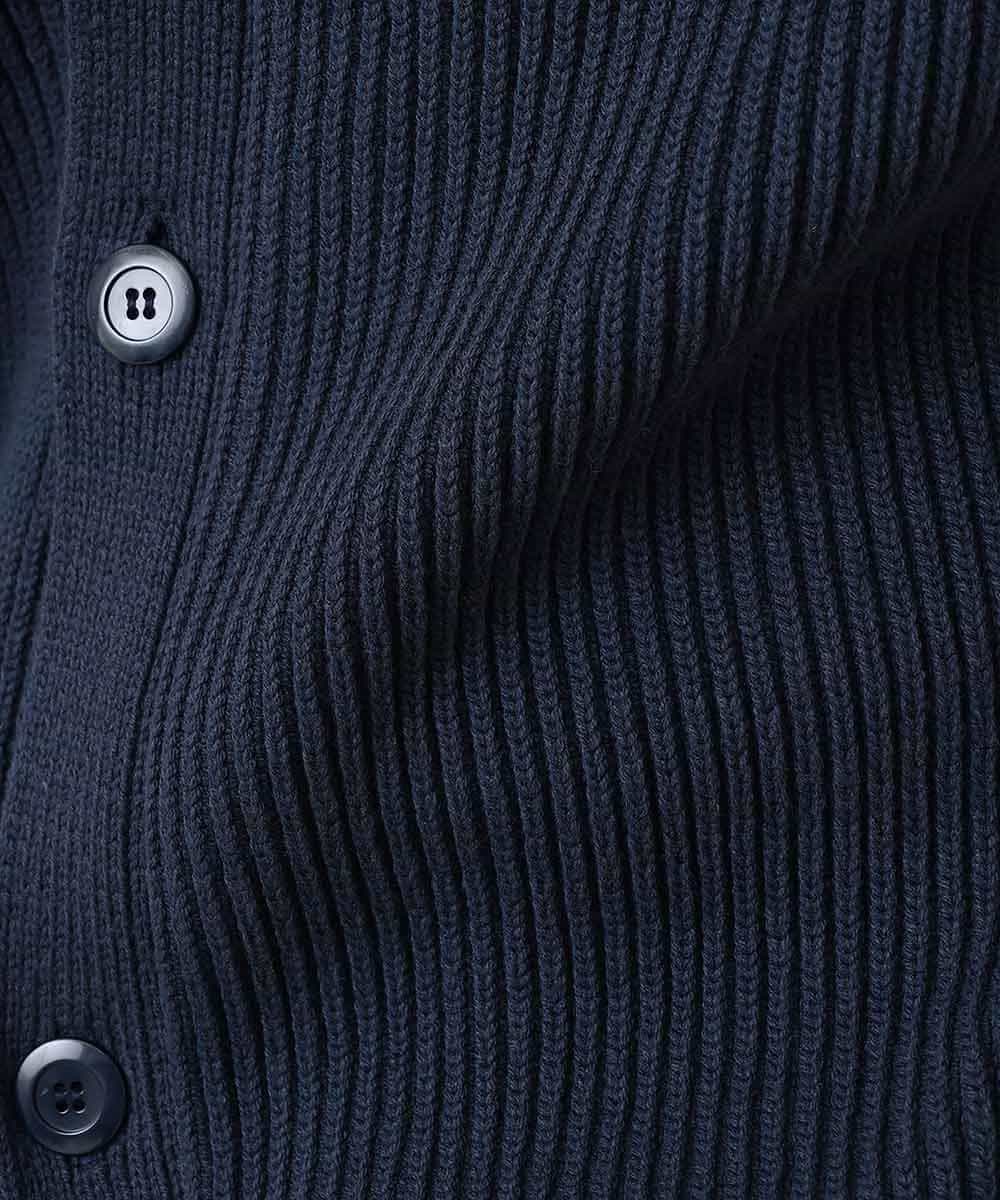 MKFCO10089 MK MICHEL KLEIN HOMME(MKミッシェルクランオム) バルーンシルエット / カーディガン ネイビー