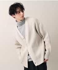 MKFCO10089 MK MICHEL KLEIN HOMME(MKミッシェルクランオム) バルーンシルエット / カーディガン アイボリー