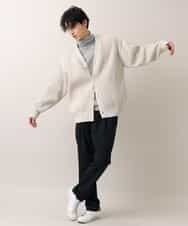 MKFCO10089 MK MICHEL KLEIN HOMME(MKミッシェルクランオム) バルーンシルエット / カーディガン アイボリー