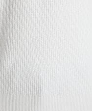 MKFCV60099 MK MICHEL KLEIN HOMME(MKミッシェルクランオム) Vネックニット / ツイルへリンボン ホワイト(90)