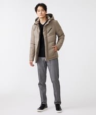 MKFCV60099 MK MICHEL KLEIN HOMME(MKミッシェルクランオム) Vネックニット / ツイルへリンボン ブラック(94)
