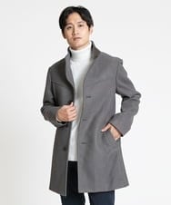 MKFCV61099 MK MICHEL KLEIN HOMME(MKミッシェルクランオム) タートルネックニット / ツイルへリンボン ホワイト(90)