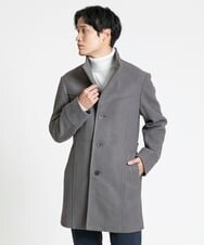 MKFCV61099 MK MICHEL KLEIN HOMME(MKミッシェルクランオム) タートルネックニット / ツイルへリンボン ホワイト(90)