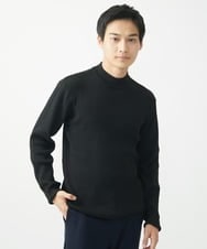 MKFDA66089 MK MICHEL KLEIN HOMME(MKミッシェルクランオム) モックネックニット/綿タッチポリエステル グレー