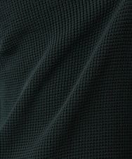 MKFDC80069 MK MICHEL KLEIN HOMME(MKミッシェルクランオム) 【洗える】プルオーバーニット/ワッフル編みフェイクニット グリーン