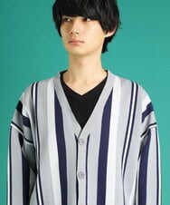 MKFDU89110 MK MICHEL KLEIN HOMME(MKミッシェルクランオム) ルーズシルエットカーディガン ライトグレー(91)