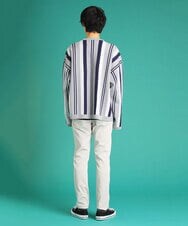 MKFDU89110 MK MICHEL KLEIN HOMME(MKミッシェルクランオム) ルーズシルエットカーディガン ライトグレー(91)