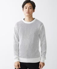 MKFDX01100 MK MICHEL KLEIN HOMME(MKミッシェルクランオム) アンサンブルカットソー ホワイト(90)
