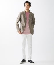 MKFDX04100 MK MICHEL KLEIN HOMME(MKミッシェルクランオム) ニット / ラビリンスグラデーション ピンク(03)