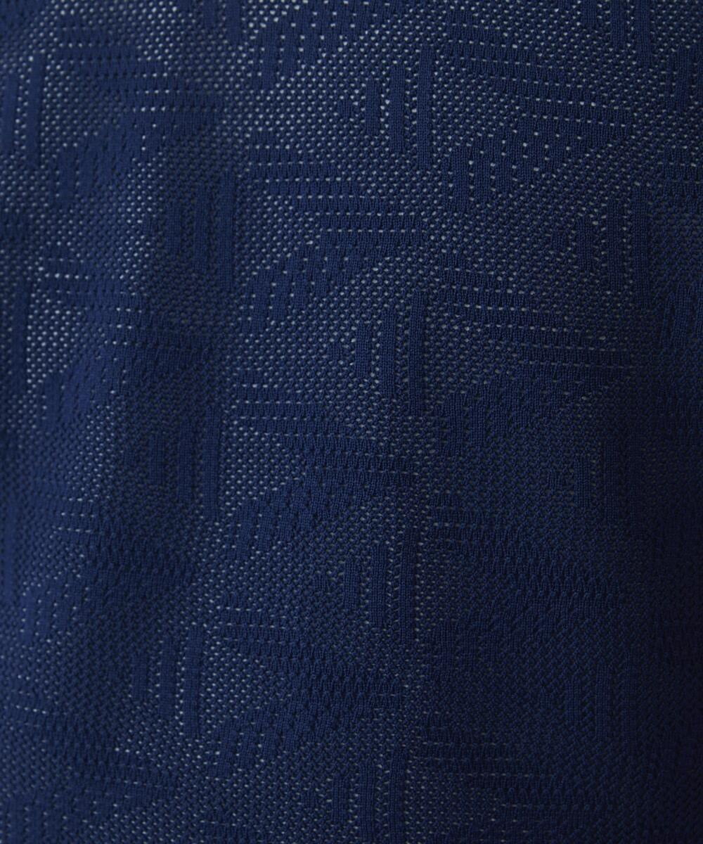 MKFGU07085 MK MICHEL KLEIN HOMME(MKミッシェルクランオム) 大人のニットソー / スポンジニット ネイビー(57)