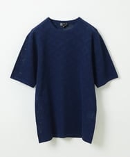 MKFGU07085 MK MICHEL KLEIN HOMME(MKミッシェルクランオム) 大人のニットソー / スポンジニット ネイビー(57)