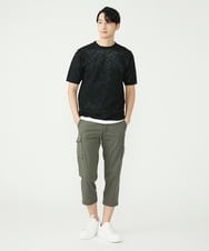 MKFGU07085 MK MICHEL KLEIN HOMME(MKミッシェルクランオム) 大人のニットソー / スポンジニット ブラック(94)