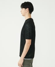 MKFGU07085 MK MICHEL KLEIN HOMME(MKミッシェルクランオム) 大人のニットソー / スポンジニット ブラック(94)