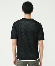 MKFGU07085 MK MICHEL KLEIN HOMME(MKミッシェルクランオム) 大人のニットソー / スポンジニット ブラック(94)