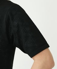 MKFGU07085 MK MICHEL KLEIN HOMME(MKミッシェルクランオム) 大人のニットソー / スポンジニット ブラック(94)