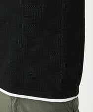 MKFGU07085 MK MICHEL KLEIN HOMME(MKミッシェルクランオム) 大人のニットソー / スポンジニット ブラック(94)